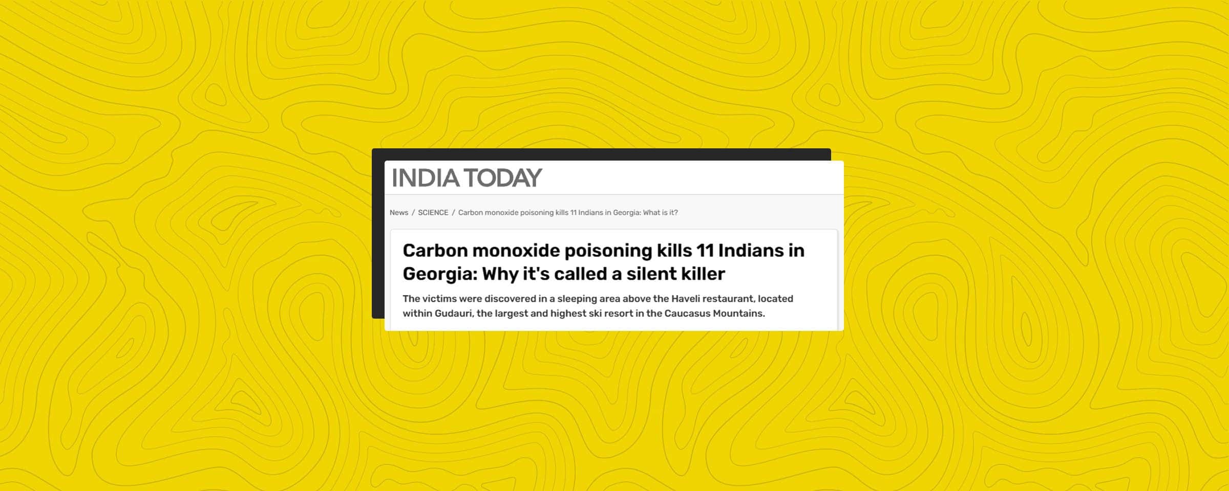 Signs and Symptoms of Carbon Monoxide Poisoning