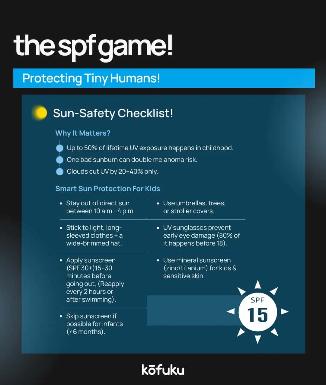 Common Mistakes Parents Make in Infant Sun Protection