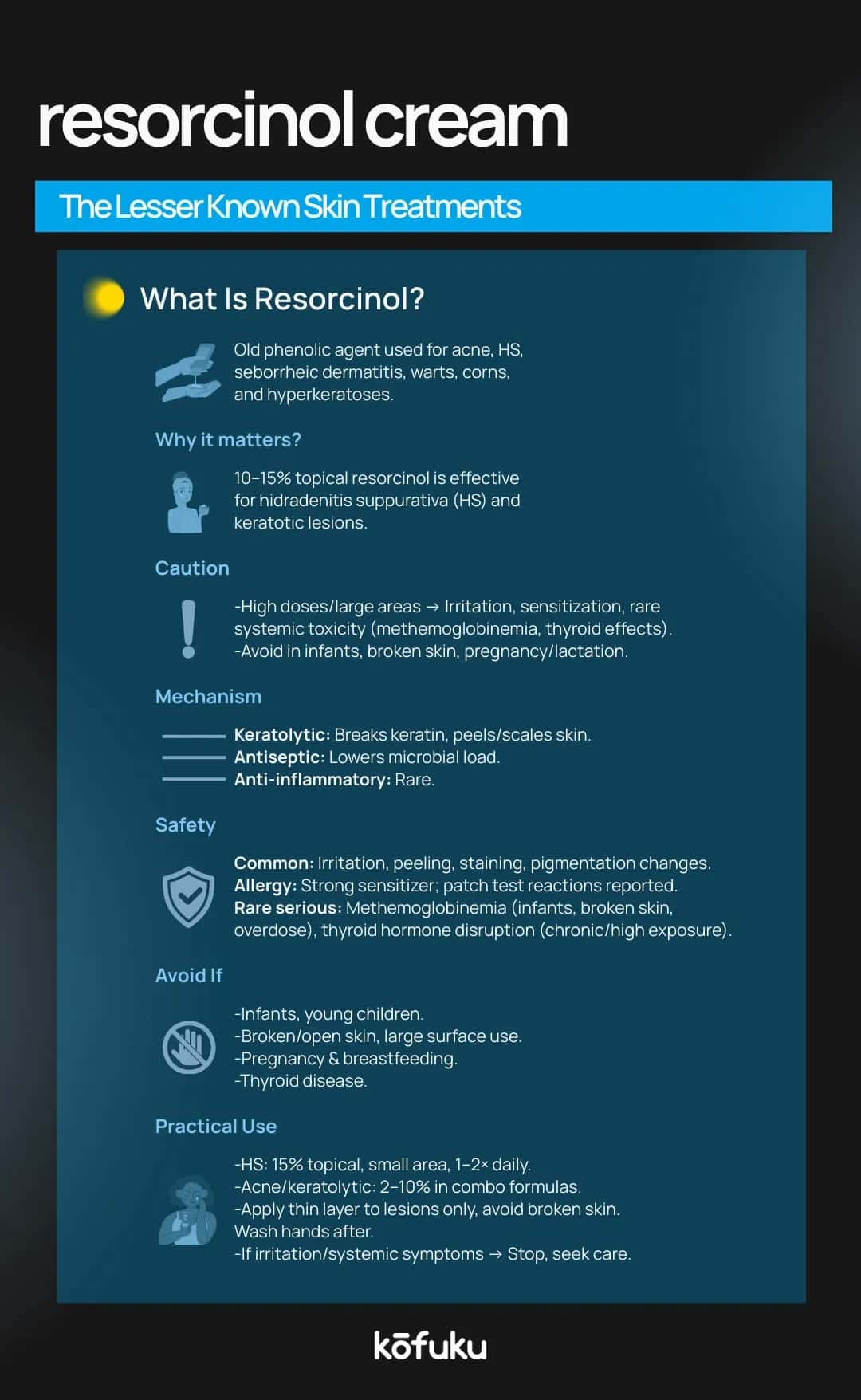 Resorcinol Cream vs. Other Active Ingredients in Skincare