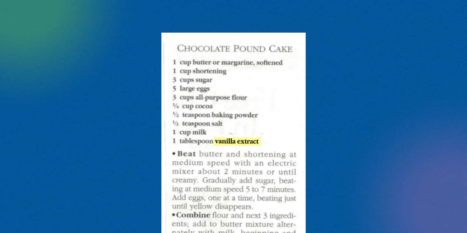 What is Vanilla Essence?