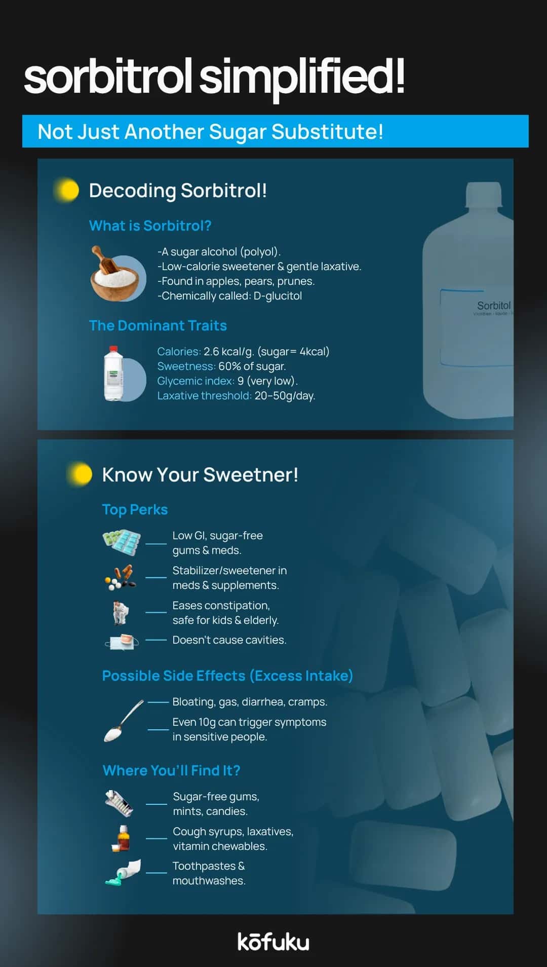Final Thoughts: When to Use and Avoid Sorbitol Tablets